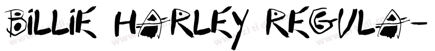 Billie Harley Regula字体转换
